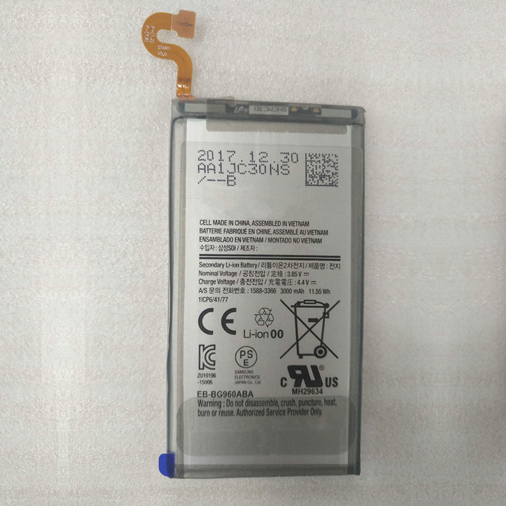 Batería para Notebook-3ICP6/63/samsung-EB-BG960ABE